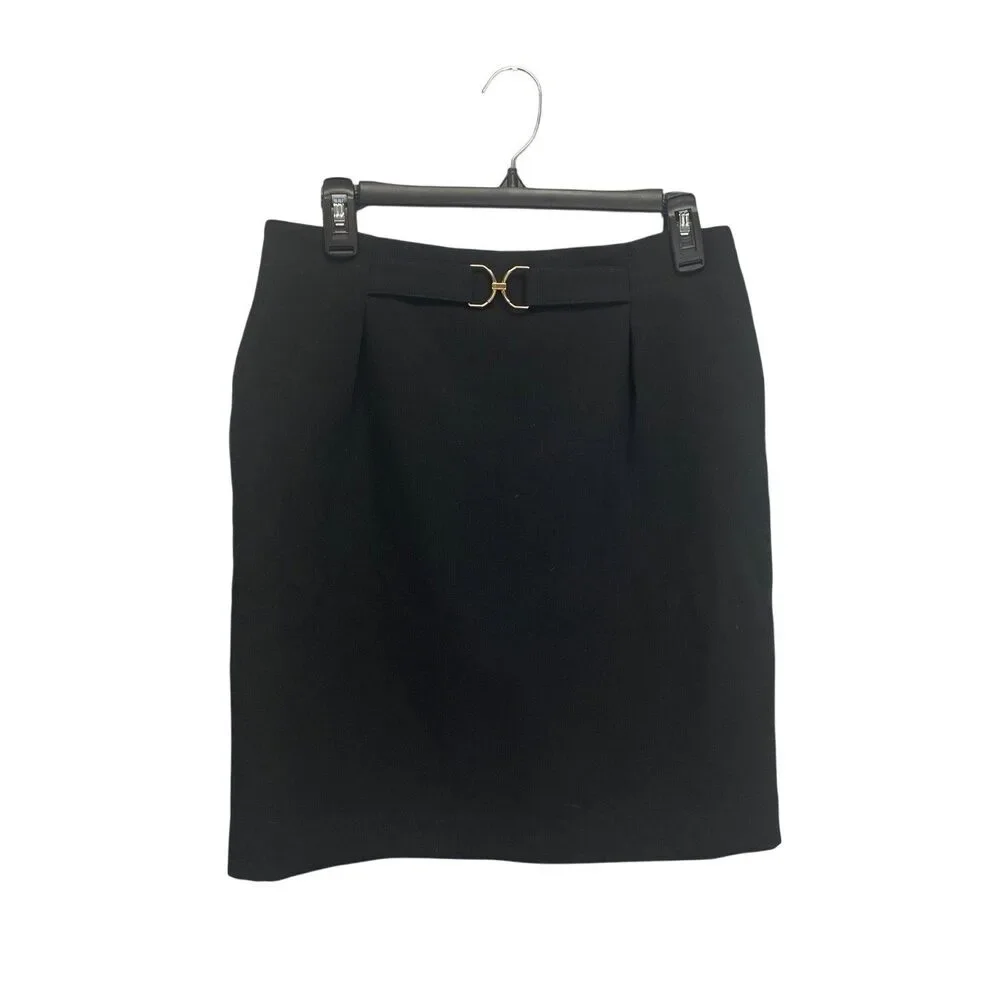 H&M Womens Size 8 Machine Washable Back Zip Fully Lined Career Pencil Skirt